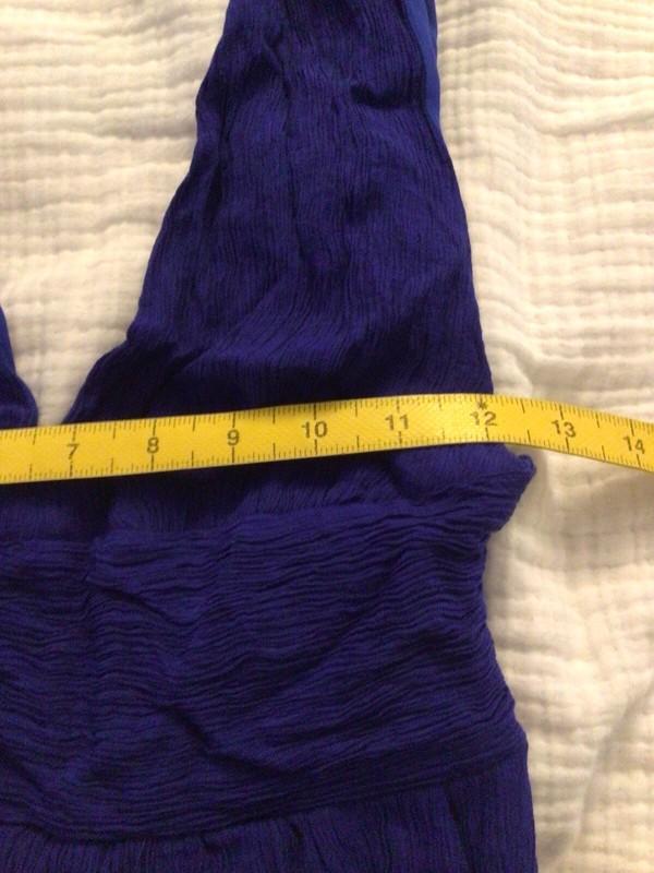 One Heart Clothing Los Angeles Womens Blue Short Romper Size Small S