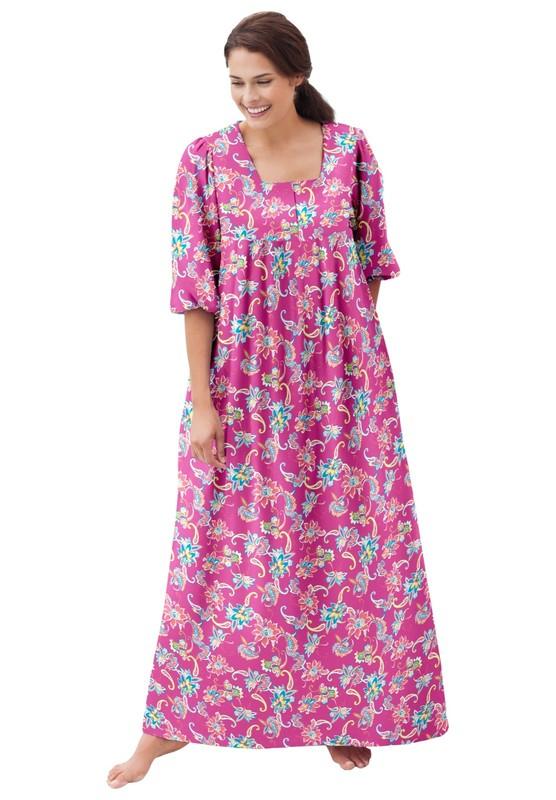 Only Necessities Plus Size Print Lounger