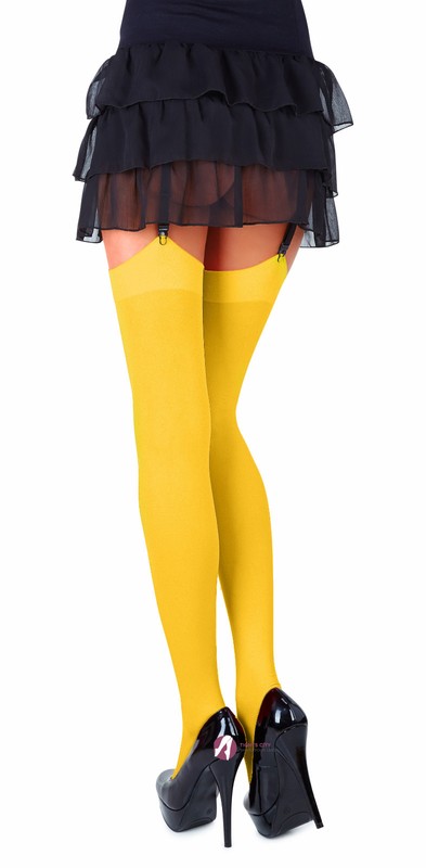 Opaque Stockings 40Denier Plain Top By Romartex 24Fashionable Colours Sizes S-XL
