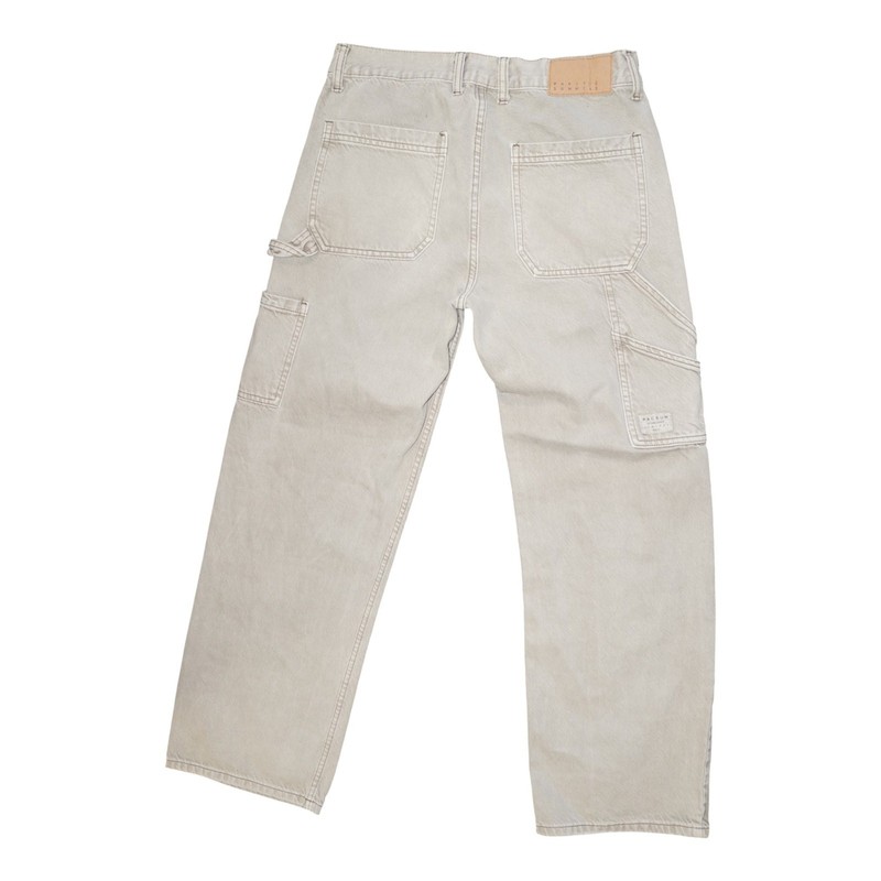 PacSun Baggy Carpenter Pants Beige 29x30 Men’s Relaxed Fit Workwear Y2K Style