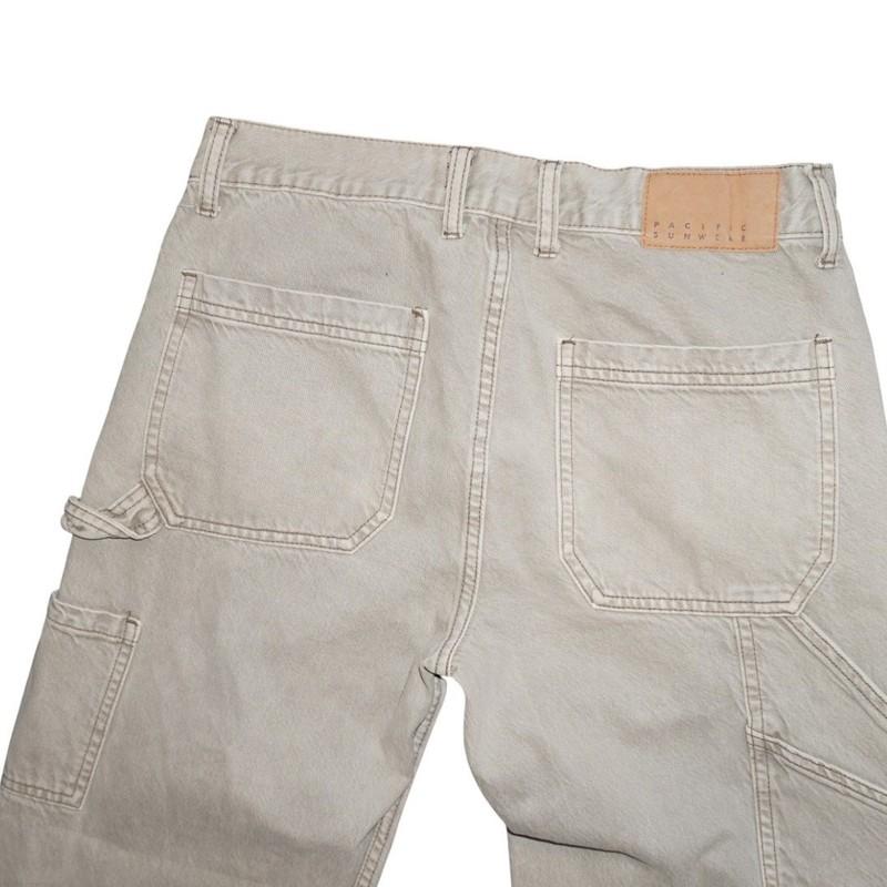 PacSun Baggy Carpenter Pants Beige 29x30 Men’s Relaxed Fit Workwear Y2K Style