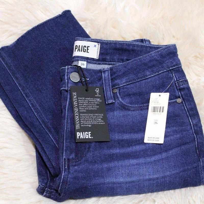 Paige Cindy High-Rise Straight Jeans 26