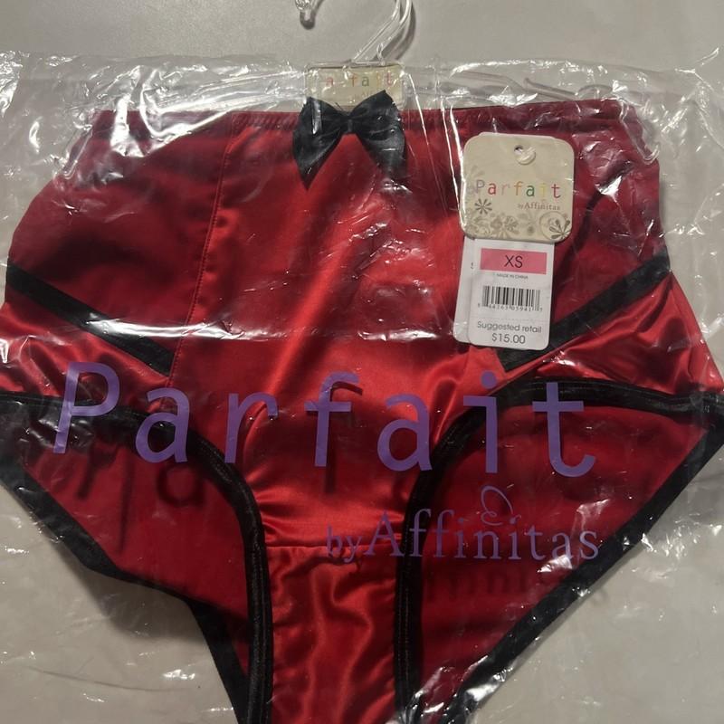 Parfait Affinitas Red/Black Size XS Charlotte Brief 6917