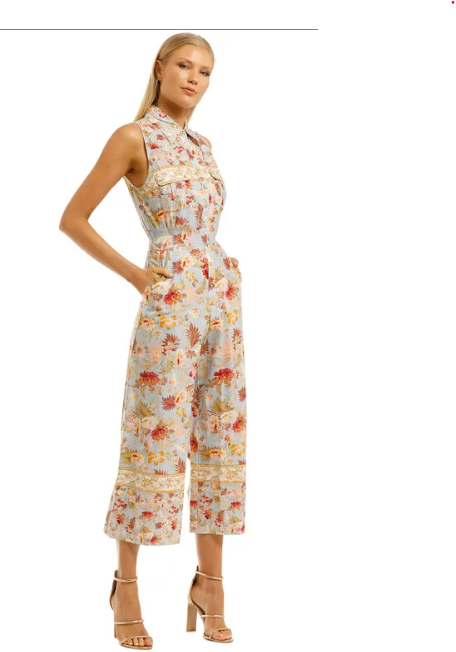 PASDUCHAS Wide Leg Sanctuary Pantsuit In Size 8 AU RRP 319 WITH DEFECTS