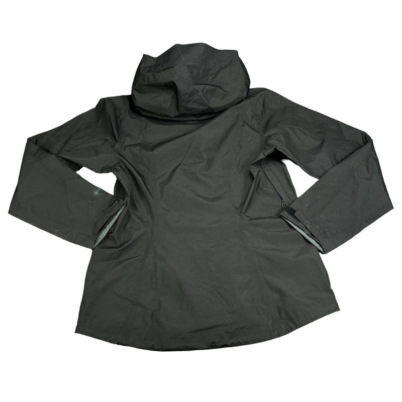 Patagonia Calcite GTX Full Zip Hooded Black Rain Jacket Women's Sizes S - L