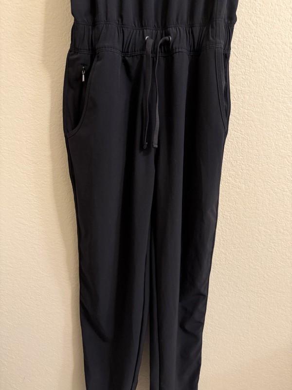 Patagonia Fleetwith Jumpsuit Romper One Piece Comfort Black Womens Size XS