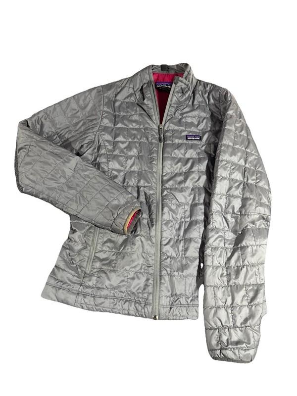 Patagonia Jacket Womens Medium Nano Puff Jacket Full Zip Primaloft Lightweight