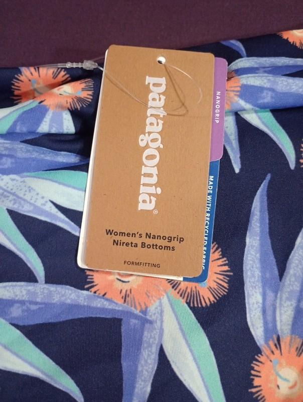 Patagonia Nanogrip Nireta Bottoms US Women's Size Medium NEW