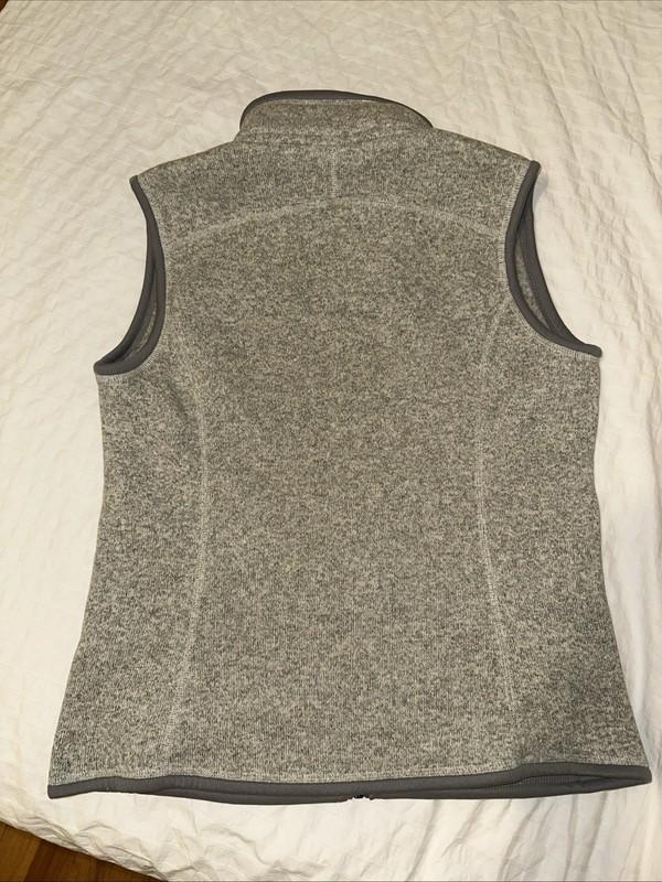 Patagonia Women’s Gray Fleece Vest Size Large