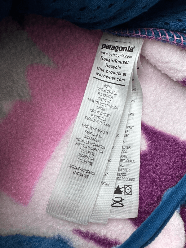 Patagonia Women's Synchilla Jacket Frontera: Marble Pink Size Medium NWT