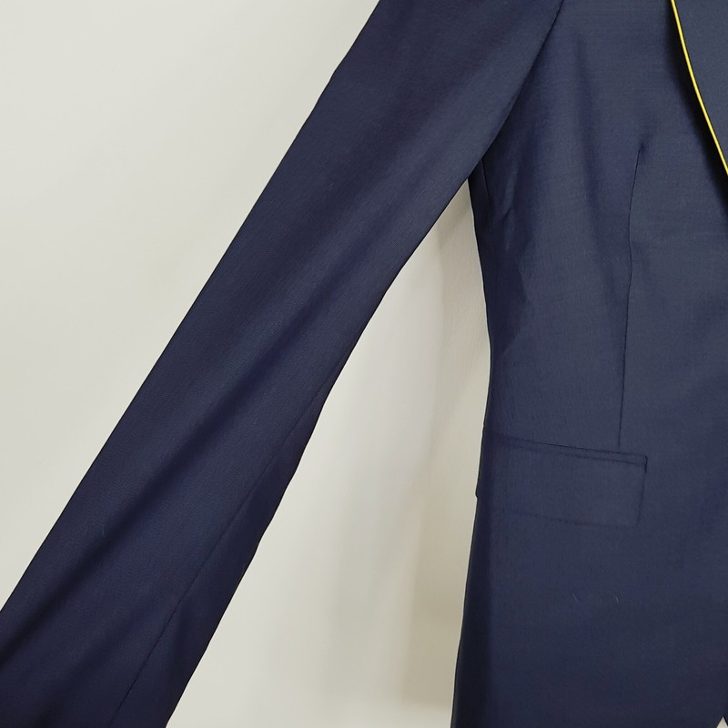 [ PAUL SMITH Black ] Womens Wool Blend Blazer Jacket Size IT 40 Or AU 8 / US 4