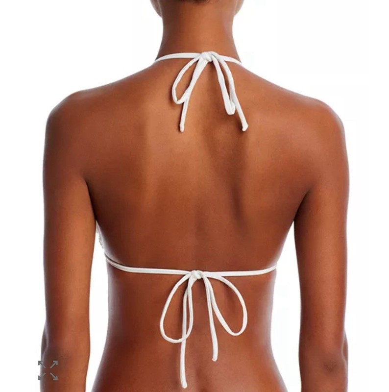 Peixoto Women’s Dahlia Bikini Top Daisy Dream White Medium $88