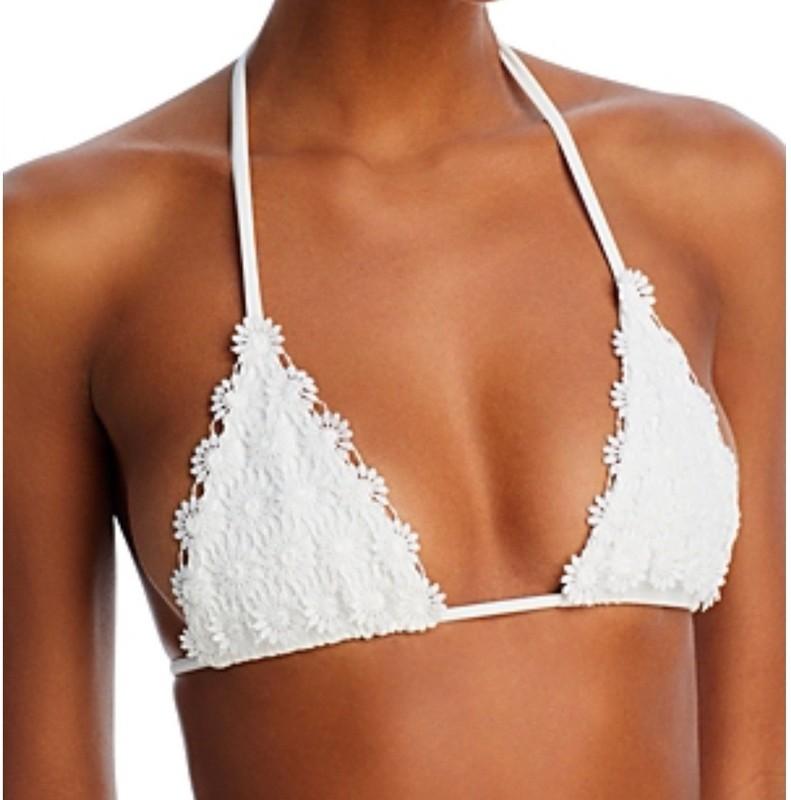 Peixoto Women’s Dahlia Bikini Top Daisy Dream White Medium $88
