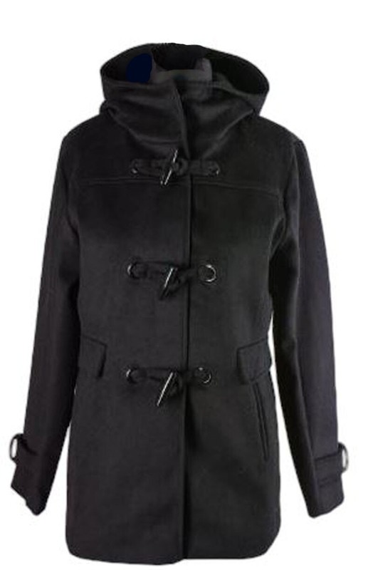 Pendleton Women's Wool Duffel Coat Black