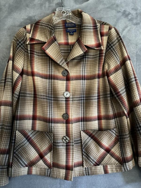Pendleton Wool Jacket Inspired By The Archives Collection Women’s Size Small