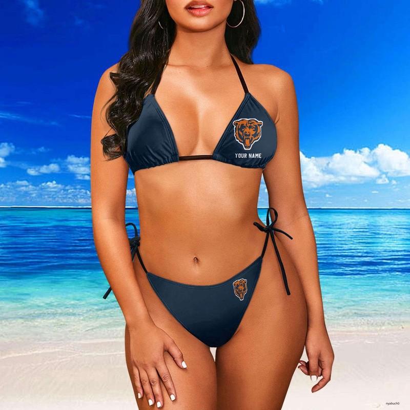 Personalized Chicago Bears String Bikini New 2-Piece Bikini Gifts For Fan Summer