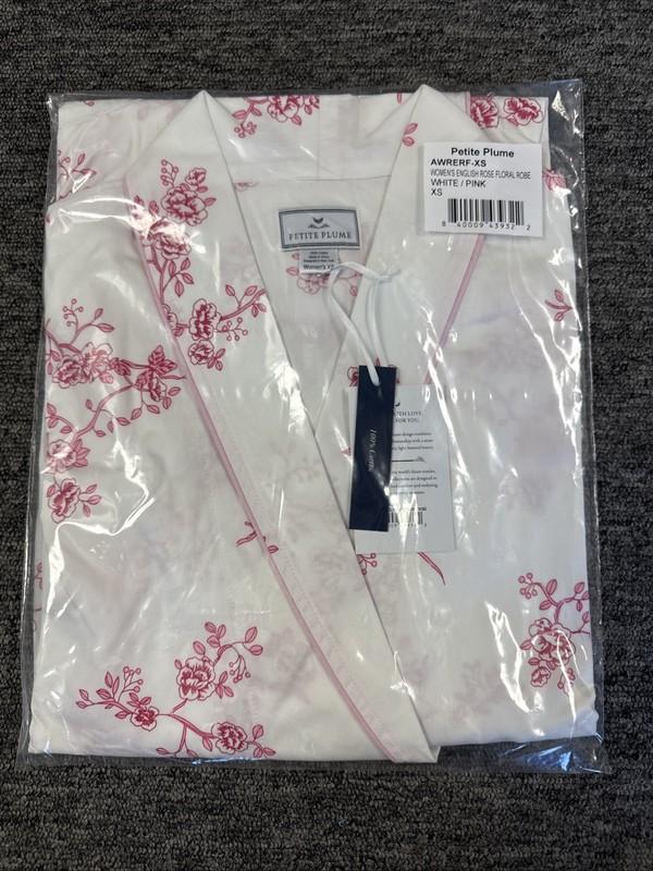 PETITE PLUME WOMENS ENGLISH ROSE FLORAL ROBE Size XS