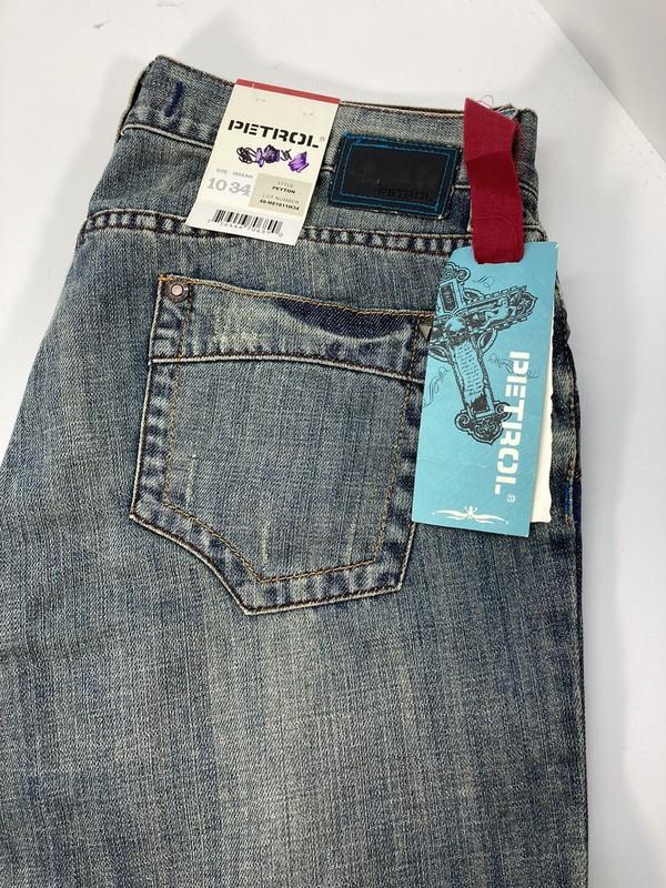 Petrol Denim Blue Jeans Womens Size 10 32x34 Peyton Boot Cut Free Shipping NWT
