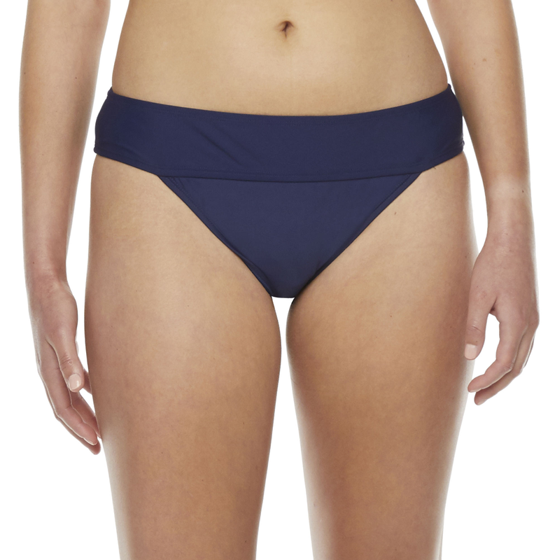 Peyton & Parker Hipster Bikini Swimsuit Bottom Size M L XL New Navy