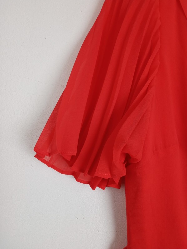 Phase Eight Women's Pleat Detail Kendall Jumpsuit Orange RRP £149 UK 8 NWOT F2