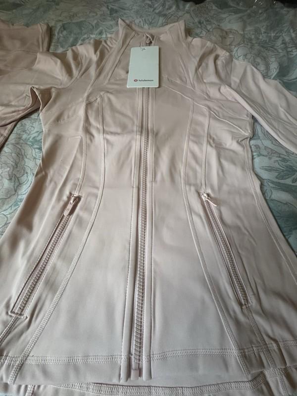 Pink Lululemon Set Jacket And Pants Size 4 Excellent Condition