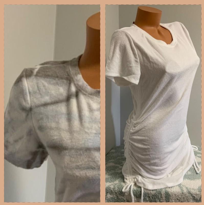 PINK Victoria’s Secret Beach Terry Ruched Side Short Sleeve Dress XS S M L
