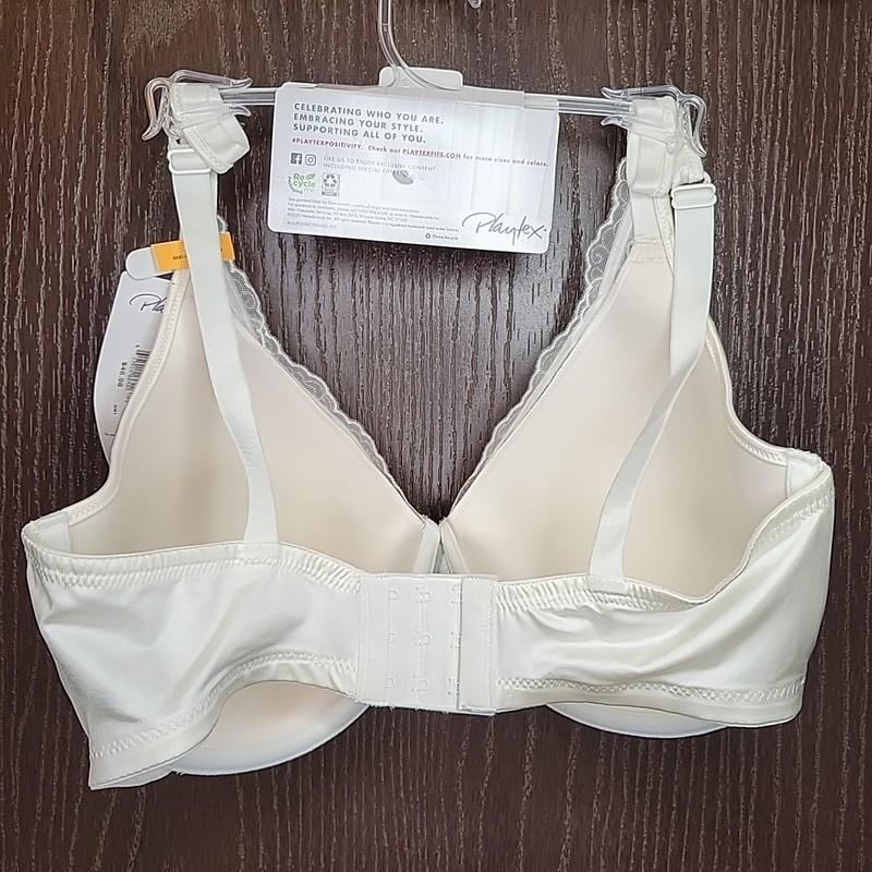 Playtex Secrets Bra 36DD Off White Underwire Padded US4513 New With Tags