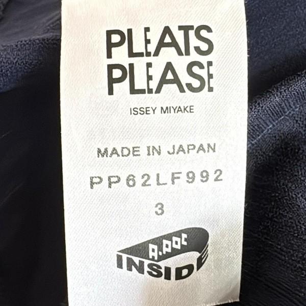 Pleats Please Pants Size 3 Navy Full Length Women Japan