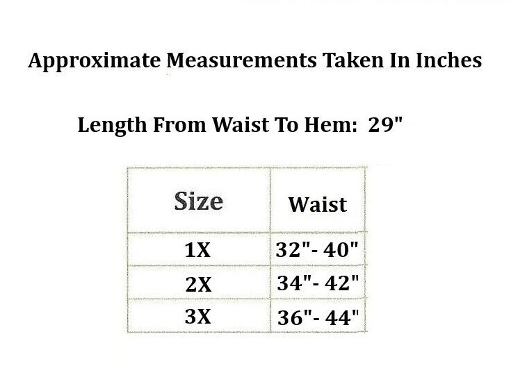 Plus Size Women's Fold Over A-Line Flared Skirt 1X 2X 3X