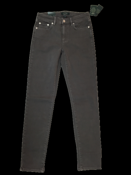 Polo Ralph Lauren Women Classic Skinny Curvy Grey