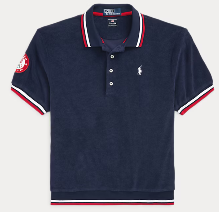 Polo Ralph Lauren Women's Team USA 2020 Summer Olympics Ceremony Terry Polo NWT