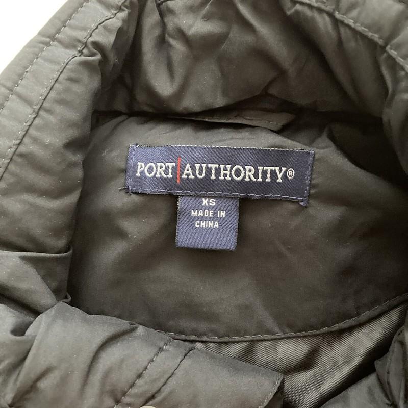 Port Authority Women's Vest Size XS Solid Black Puffer Vareki Circ Du Soleil