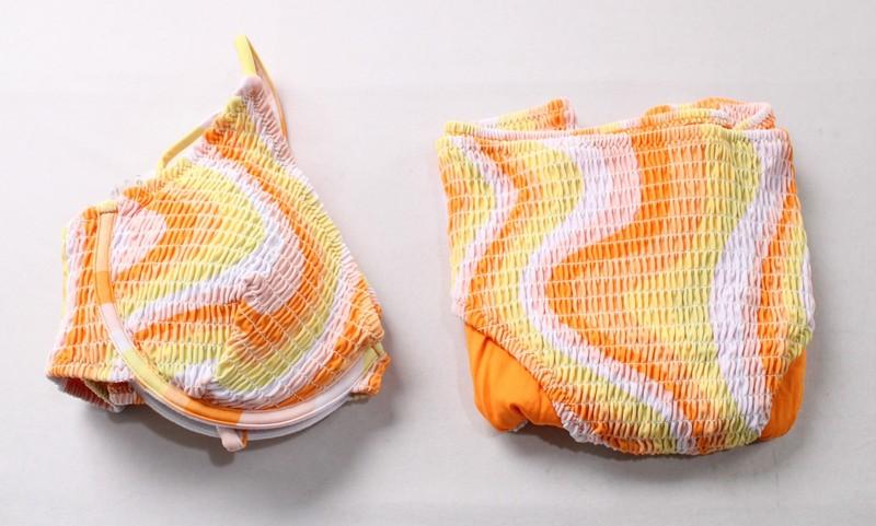 POSESHE Women's Pleat Underwire Bikini Set AN3 Last Summer Size 16 NWT