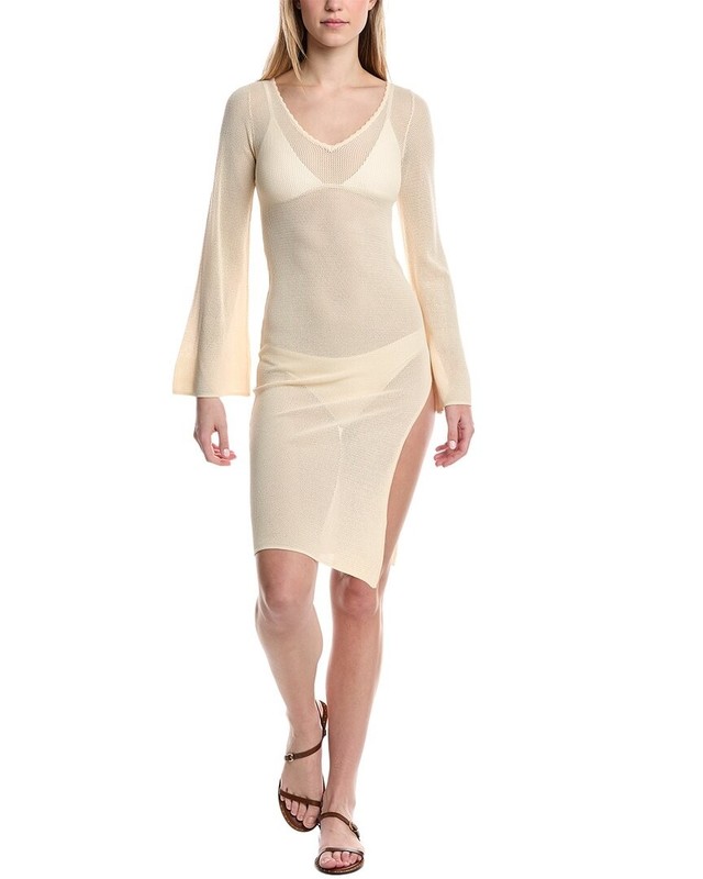 Pq Swim Heidi Cover-Up Women's Beige Xs/S