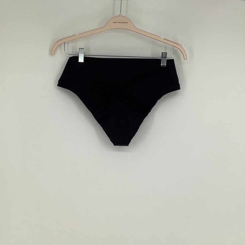 PrAna Womens Large Black Aurelia Swim Bikini Bottom Swimsuit Pool Beach I19-25