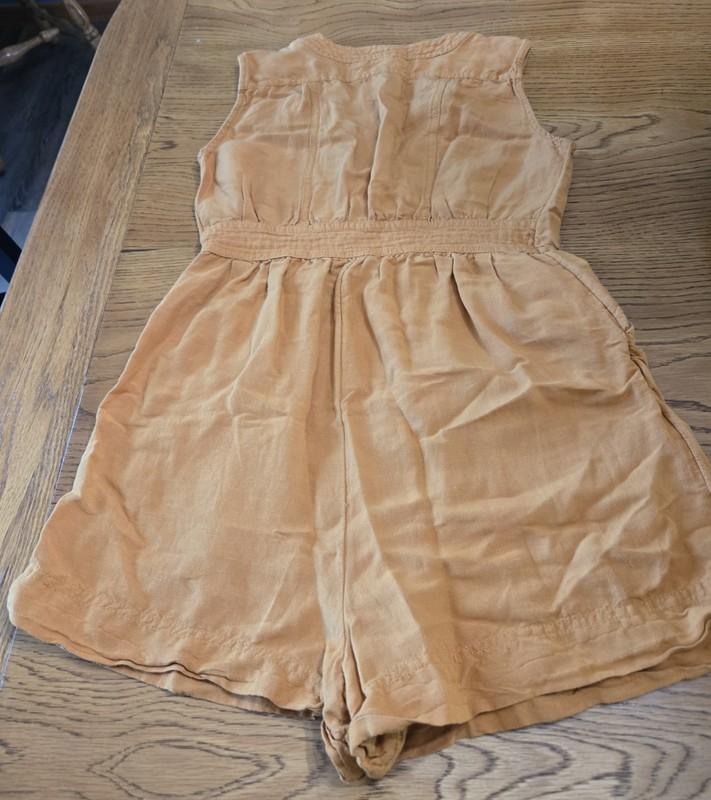Pre-loved MAEVE Women's Romper Sz 8 In Mustard Yellow