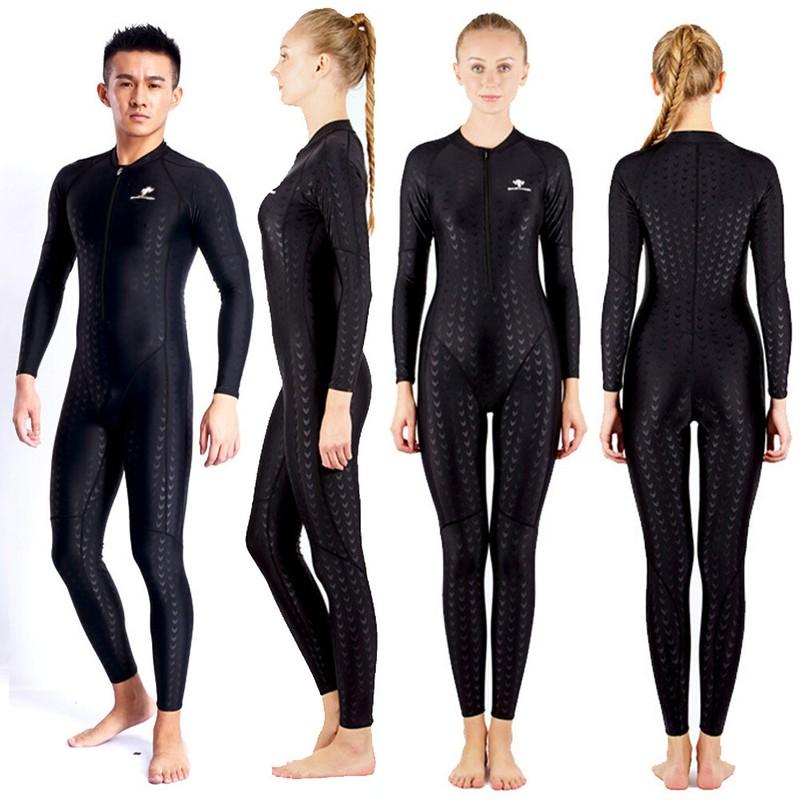 Professional Swimsuit Women Men Swimwear Competition One Pice Training Swimsuit