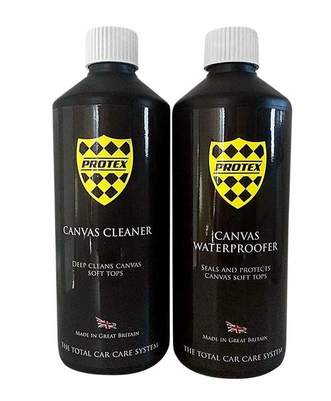 PROTEX Convertible Soft Top Care Kit With Canvas Cleaner & Waterproofer - 500ml