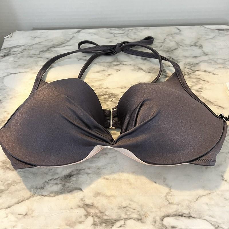 Purple Swim Suit Bikini Top Shade & Shore Brand NEW with Tags Size 34 C