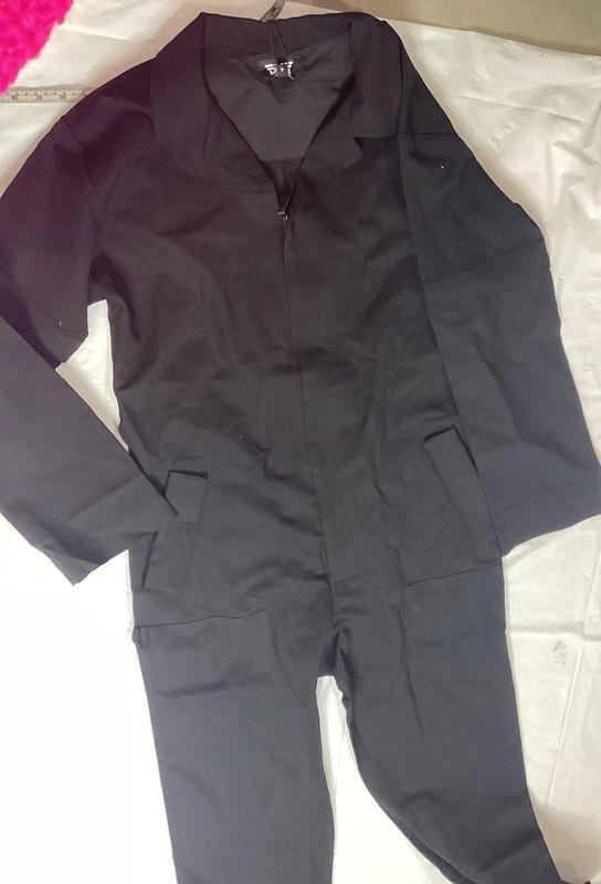 PXG Caddy Jumpsuit Xs Golf Outfit Black Golf Long Sleeve Zip Up