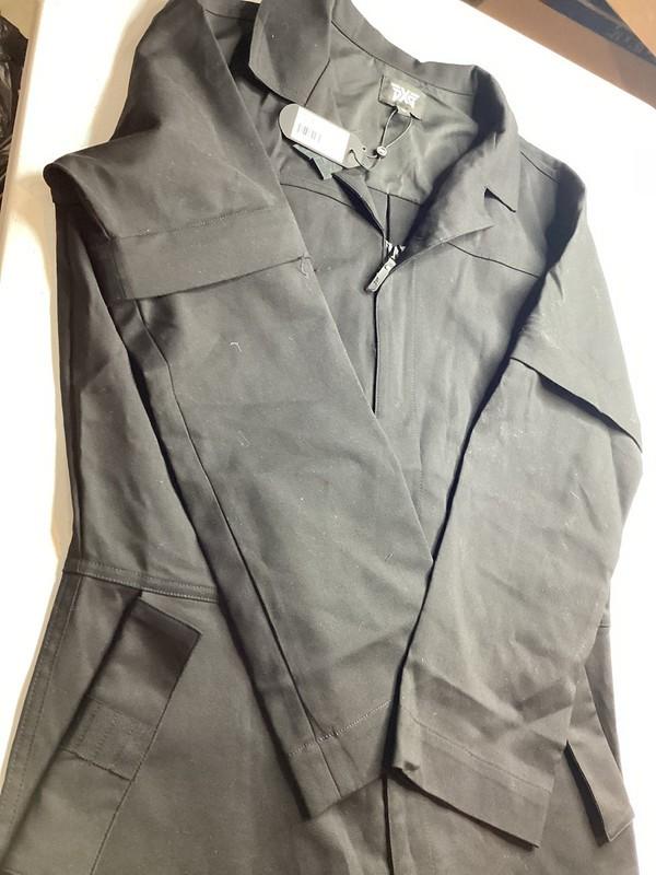 PXG Caddy Jumpsuit Xs Golf Outfit Black Golf Long Sleeve Zip Up