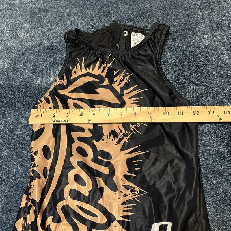 Q Swimwear Idaho Vandals Water Polo Suit SZ 32