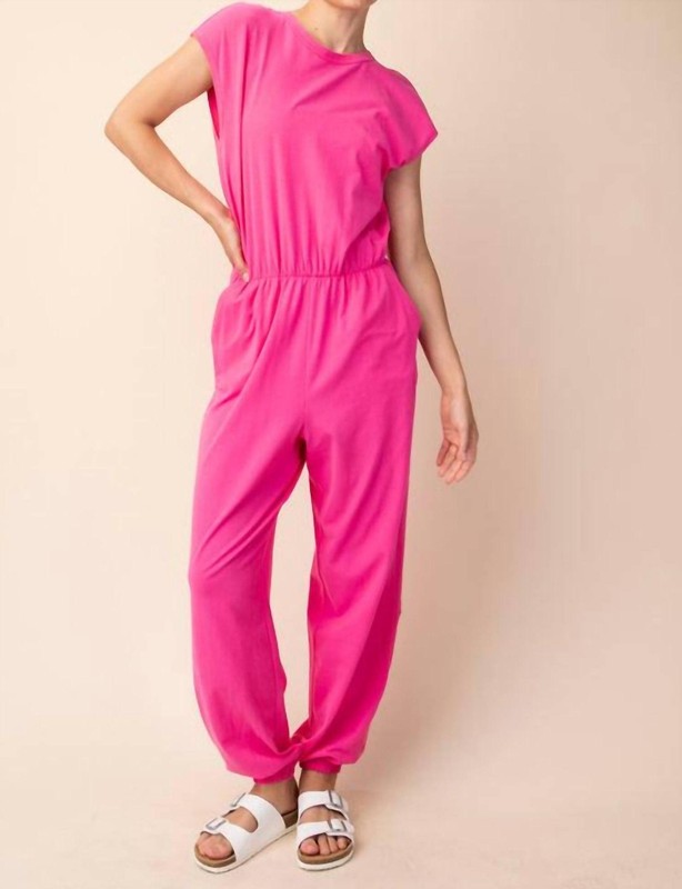 Rae Mode Sia Open Back Jumpsuit Size S