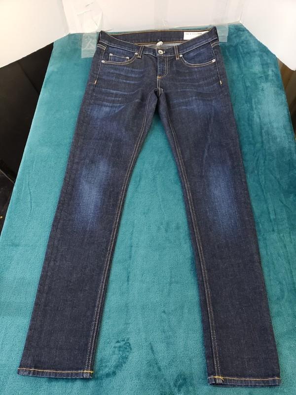 Rag & Bone Jeans Size 26 Womens Blue Pants Stretch Ladies Denim Mid Rise Skinny