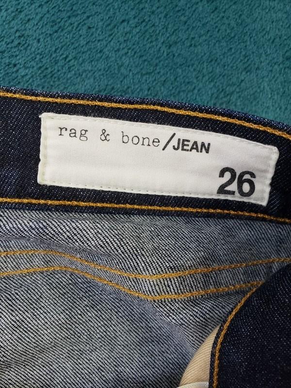 Rag & Bone Jeans Size 26 Womens Blue Pants Stretch Ladies Denim Mid Rise Skinny