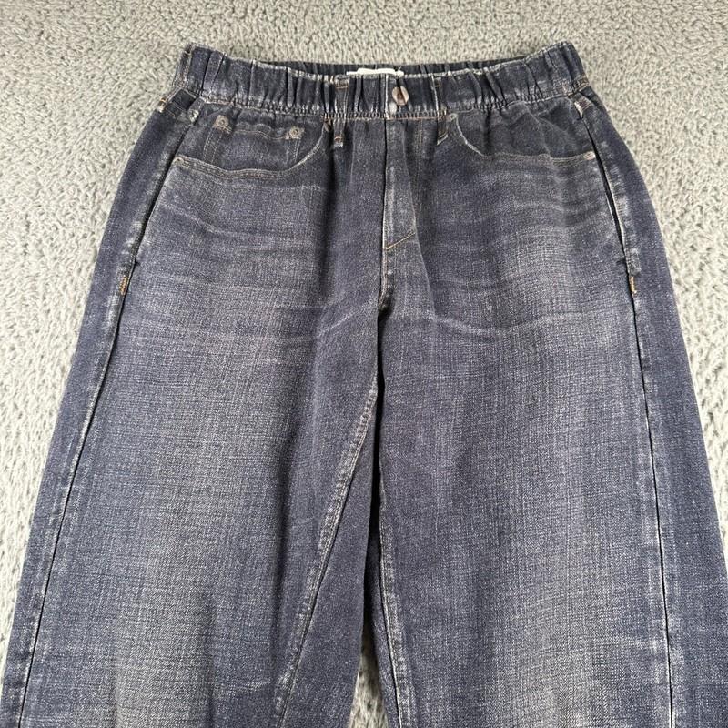 Rag & Bone Miramar Faux Jeans Joggers Womens Size SmallFaded Blue Pull On