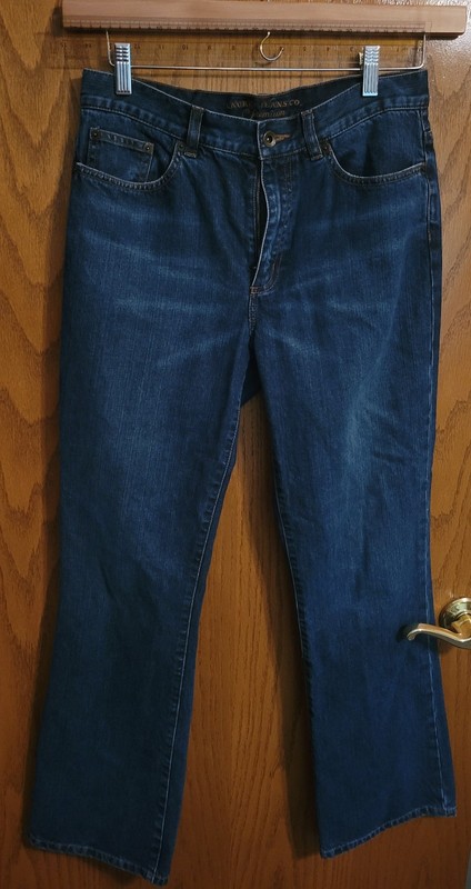 Ralph Lauren Premium Medium Wash Mid Rise Womens Denim Jeans Size 8 x 29" Pants