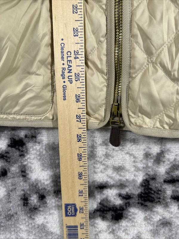 Ralph Lauren Sport Jacket Womens Size Small Beige Full Zip Pockets Snap Y2K