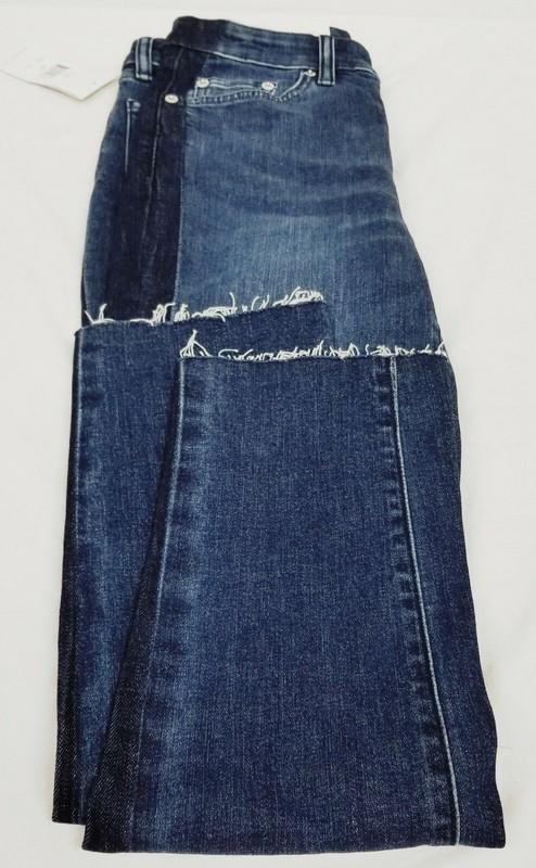 Ralph Lauren Womens 1469 Blue Raw Hem Cropped Jeans 10 B B