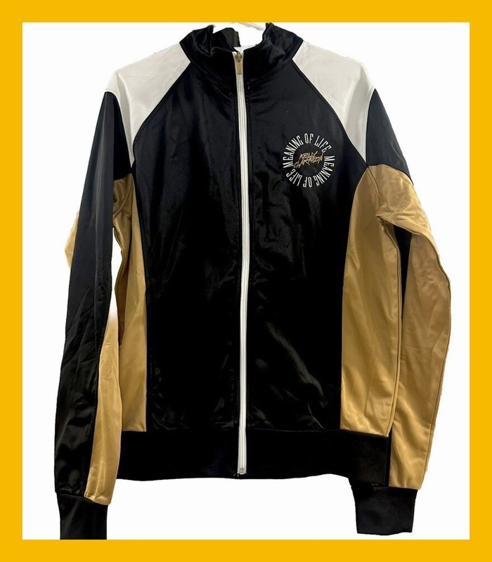 Rare Kelly Clarkson "Meaning of Life" Tour Full-Zip Track Jacket (LARGE / SMALL)